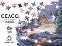 Alternative view 5 of Kinkade 1000 Piece Holiday Puzzle (Assorted; Styles Vary)