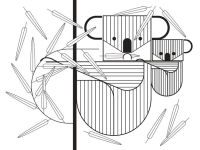 Alternative view 5 of Charley Harper Coloring Book