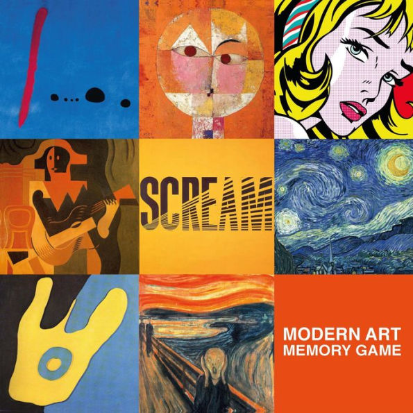 Modern Art Deluxe Memory Game