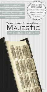 Title: Majestic Traditional Silver-Edged Bible Tabs