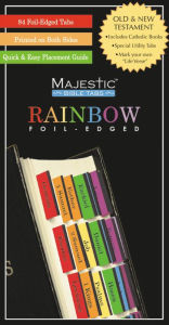 Title: Majestic Rainbow Bible Tabs (Large Print -- QA test), Author: Ellie Claire