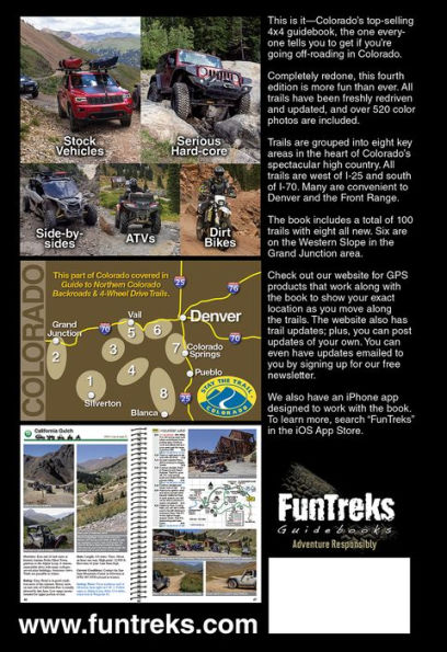 Guide to Colorado Backroads & 4-Wheel-Drive Trails, 4th Edition