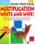 Alternative view 1 of Kumon Flash Cards: Multiplication Write and Wipe! (Kumon Flash Cards Series)