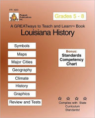 Title: Louisiana History Grades 5-8: Greatways To Teach And Learn, Author: Patricia Pedigo