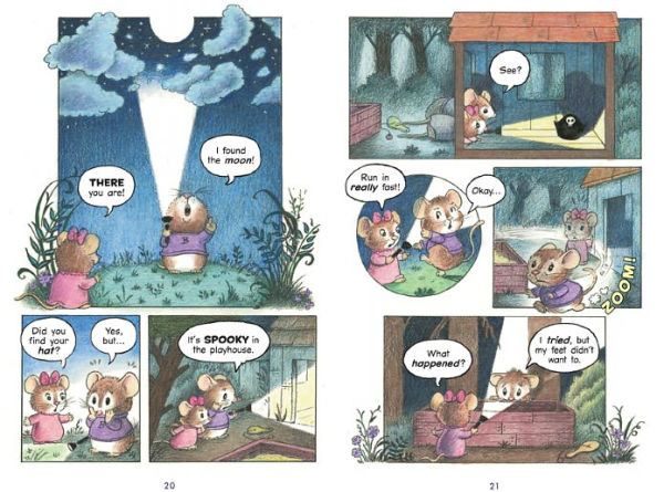 Benny and Penny in Lights Out: Toon Books Level 2