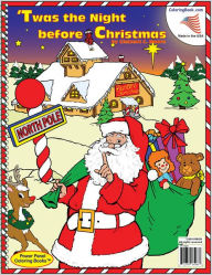 Title: Twas the Night before Christmas Coloring Book, Author: N. Wayne Bell