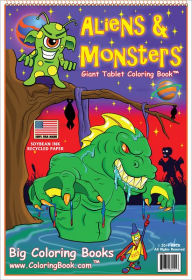 Title: Aliens & Monsters Coloring Book, Author: N. Wayne Bell