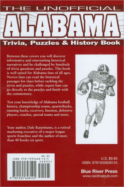 Unofficial Alabama Trivia, Puzzle and History Book