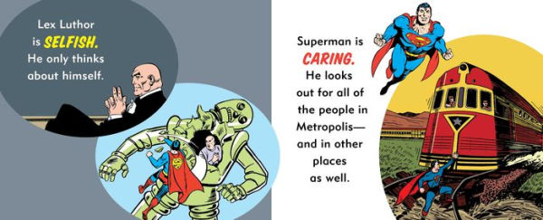 DC Super Heroes: My First Book of Super-Villains: Learn the Difference Between Right and Wrong!