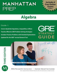 Algebra GRE Strategy Guide, 3rd Edition