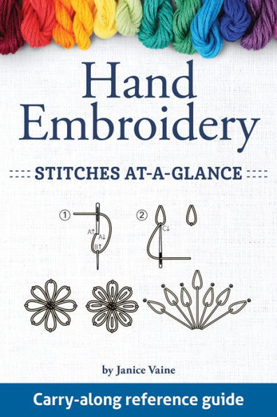 Hand Embroidery Stitches At-A-Glance