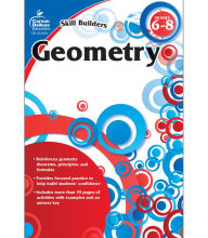Title: Geometry, Grades 6 - 8, Author: Carson Dellosa Education