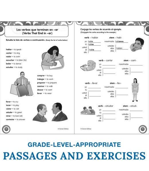 Spanish II, Grades 6 - 8 (Skill Builders), Grades 6 - 8