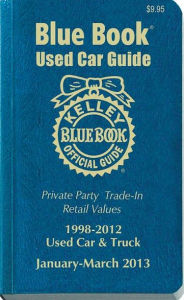 Title: Kelley Blue Book Used Car Guide: January-March 2013, Author: Kelley Blue Book