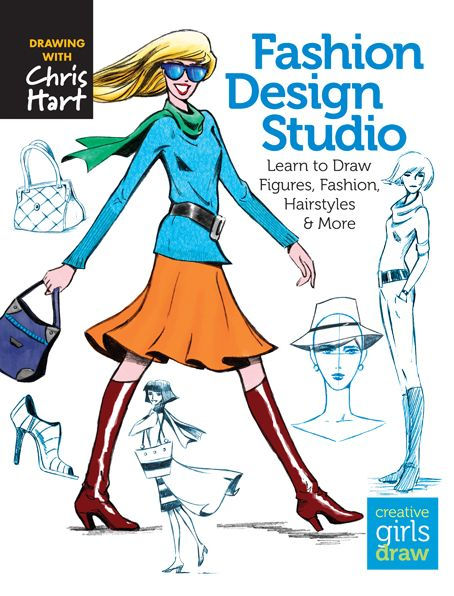 Fashion Design Studio: Learn to Draw Figures, Fashion, Hairstyles ...