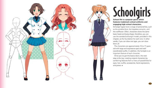 Shy Anime Girl Reference Pose