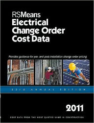 Title: 2011 Electrical Change Order, Author: RSMeans Engineering Staff