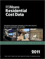 Title: 2011 Residential Cost Data, Author: RSMeans Engineering Staff