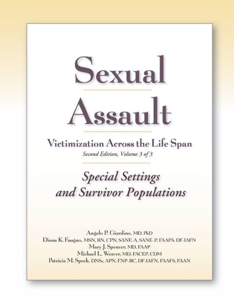 Sexual Assault Victimization Across the Life Span 2e, Volume 3: Special Settings and Survivor Populations