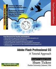 Title: Adobe Flash Professional CC: A Tutorial Approach, Author: Cadcim Technologies
