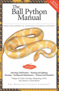 Title: The Ball Python Manual, Author: Philippe de Vosjoli