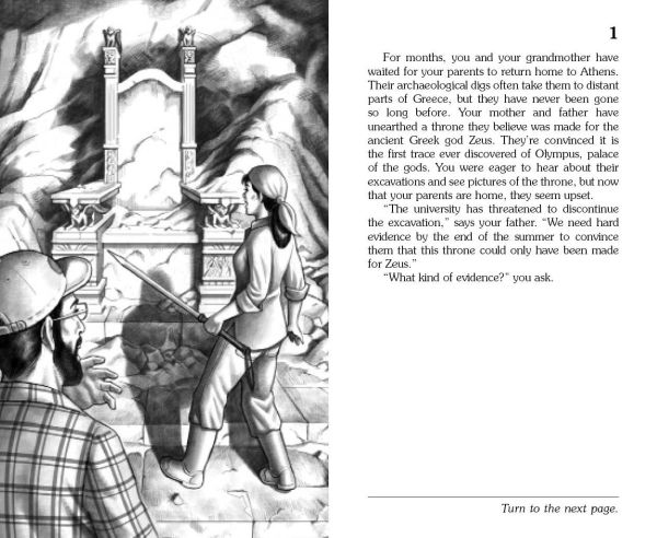 The Throne of Zeus (Choose Your Own Adventure)