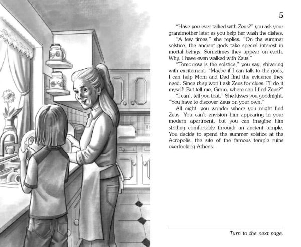 The Throne of Zeus (Choose Your Own Adventure)