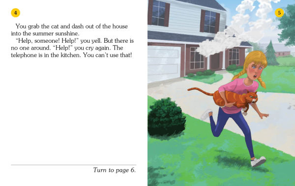 Fire! (Choose Your Own Adventure: A Dragonlark Book)