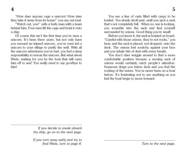The Rescue of the Unicorn (Choose Your Own Adventure)
