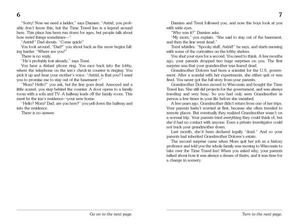 Time Travel Inn (Choose Your Own Adventure)
