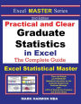 Practical and Clear Graduate Statstics in Excel - the Excel Statistical Master