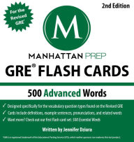 Title: 500 Advanced Words: GRE Vocabulary Flash Cards, Author: Manhattan Prep