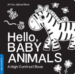 Alternative view 1 of Hello, Baby Animals: A Durable High-Contrast Black-and-White Board Book for Newborns and Babies