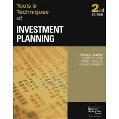 The Tools & Techniques of Investment Planning