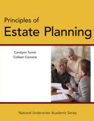 Title: Principles of Estate Planning, Author: Carloynn Tomin CFP