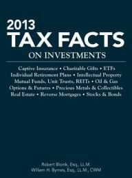 Title: Tax Facts on Investments, Author: Robert Bloink