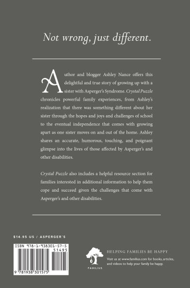 Crystal Puzzle: Growing Up with a Sister Asperger's