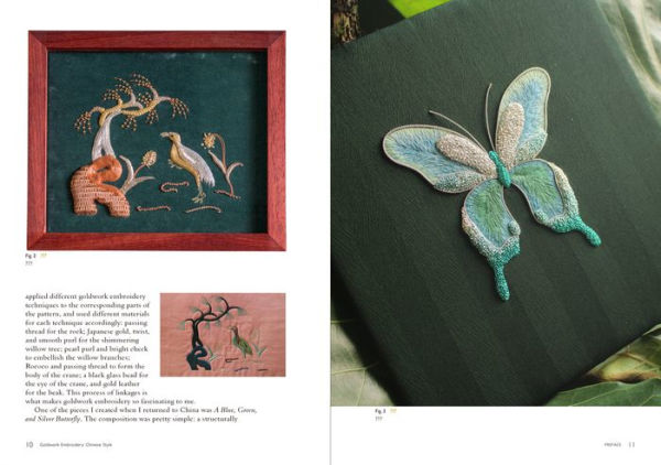 Goldwork Embroidery Chinese Style: An Illustrated Stitch Guide