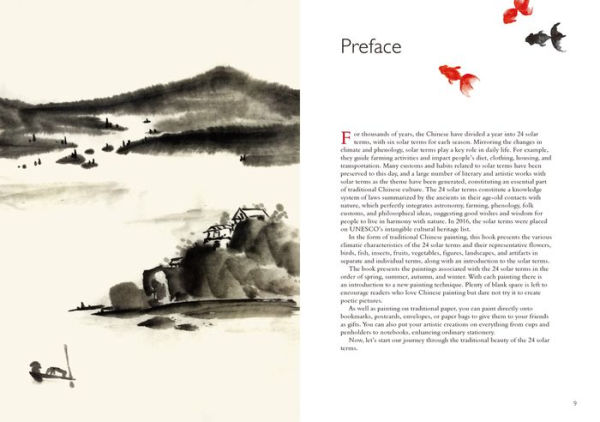 Chinese Brush Painting Four Seasons: Paint Flowers, Birds, Fruits & More with 24 Step-by-Step Projects