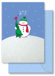 Alternative view 1 of Joy Snowman Christmas Boxed Cards