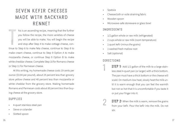 Make Your Own Cheese: Self-Sufficient Recipes for Cheddar, Parmesan, Romano, Cream Cheese, Mozzarella, Cottage Cheese, and Feta