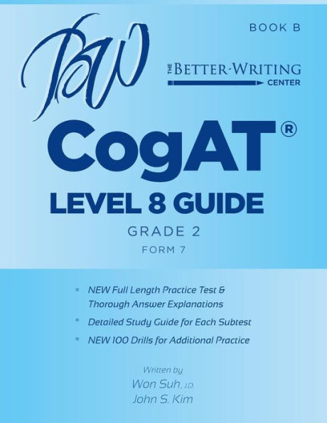 CogAT Level 8 (Grade 2) Guide: Book B