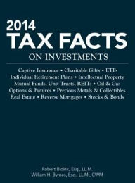 Title: 2014 Tax Facts on Investments, Author: Robert Bloink