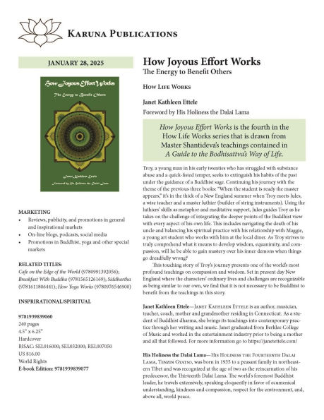 How Joyous Effort Works: The Energy to Benefit Others