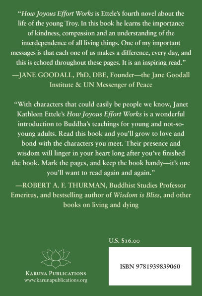 How Joyous Effort Works: The Energy to Benefit Others