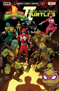 Title: Mighty Morphin Power Rangers/ Teenage Mutant Ninja Turtles II #2, Author: Ryan Parrott