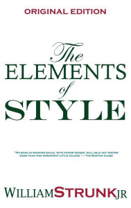 Title: The Elements of Style, Author: William Strunk Jr