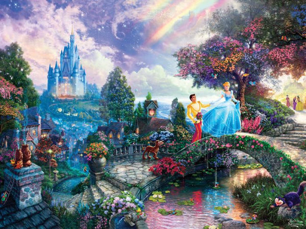 Thomas Kinkade Disney Dreams Series 2 750 piece Puzzle Assortment (Styles Vary)