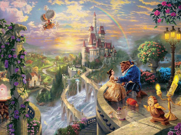 Thomas Kinkade Disney Dreams Series 2 750 piece Puzzle Assortment (Styles Vary)