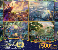 Title: 4 in 1 500 Piece Multi Pack Puzzles, Thomas Kinkade Disney Dreams